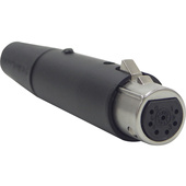 Switchcraft A Series 7-Pin XLR Female Cable Mount (Black, Silver)