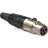 Switchcraft Tini-QG Mini XLR 5-Pin Female Cable Mount (Nickel, Silver)