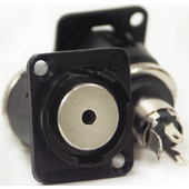 Switchcraft EH Series 3.5MM 3 Conductor Jack To Solder Contacts (Black Finish)