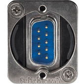 Switchcraft EH Series 9-Pin D-Sub Male to Female (Nickel)