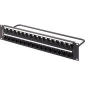 Switchcraft 2 RU QG Panel with 16 Male and 16 Female XLRs Pre-Loaded