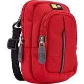 Case Logic DCB-302 Compact Camera Dual-Pocket Case (Red)