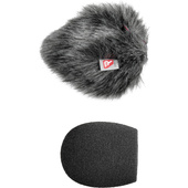 Rycote Shotgun Mic Foam and Windjammer Combo (5cm, Large Hole)