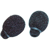Rycote Miniature Black Lavalier Foam - (Black 2 Pack)