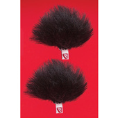 Rycote Pair Black Ristretto Lavalier Windjammer