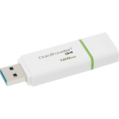 Kingston 128GB USB 3.0 DataTraveler I G4 Flash Drive (Green)