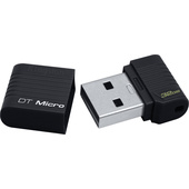 Kingston 32GB DataTraveler Micro USB Flash Drive (Black)