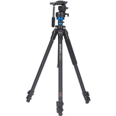 Benro A1573FS2 S2 Video Head and AL Flip Lock Legs Kit