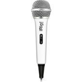 IK Multimedia iRig Voice iOS/Android Handheld Microphone (White)
