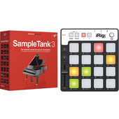 IK Multimedia SampleTank 3 and iRig Keys Pro Controller for Mac and PC