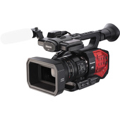 Panasonic AG-DVX200 4K Handheld Camcorder with Four Thirds Sensor and Integrated Zoom Lens