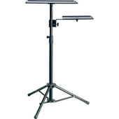 K&M 12150 Adjustable Laptop Stand and Mouse Rest (Black)