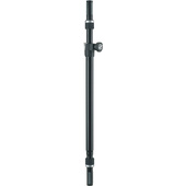 K&M 21366 Adjustable Subwoofer to Satellite Speaker Pole Rod (Black)