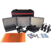 Aputure Amaran 3-Point 3x Bi-Colour Flood HR672 3-Light (Kit)