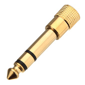 Titan Connectors Female 3.5mm Mini to Male 1/4" Headphone Adapter