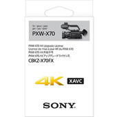 Sony 4K Upgrade License Key for Sony PXW-X70