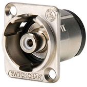 Switchcraft EH Series RCA Female To BNC Female (Nickel)