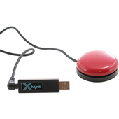 X-keys USB 3 Switch Interface with Red Orby Switch