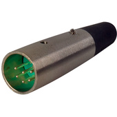 Switchcraft A6M 6-Pin XLR Male Connector