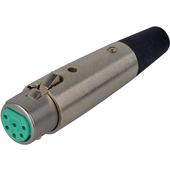 Switchcraft A6F 6-Pin XLR Female Connector