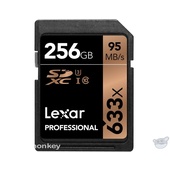 Lexar 256GB Professional UHS-I SDXC Memory Card (U3)