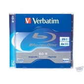 Verbatim Blu-Ray 25GB 1Pk Jewel Case 6x