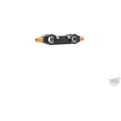 Bright Tangerine 15mm Lightweight Rod Bracket Type 3