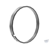 Bright Tangerine 143 to 136mm Clamp-On Ring for Misfit & Strummer DNA