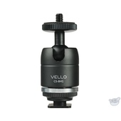Vello Multi-Function Ball Head with Removable Bottom Shoe Mount