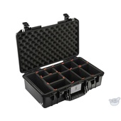 Pelican 1525 Air Carry-On Case (Black, with TrekPak Insert)