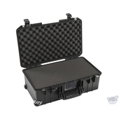 Pelican 1535 Air Wheeled Carry-On Case (Black, with Pick-N-Pluck Foam)