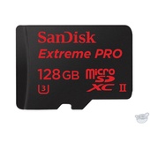 SanDisk 128GB Extreme Pro UHS-II microSDXC Memory Card (U3, Class 10)