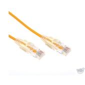 DYNAMIX 1M Cat6 Slimline Component Level UTP Patch Lead (Yellow)