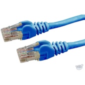 DYNAMIX Cat6 UTP Slimline Patch Lead with Snagless Molding (Blue, 20 m)