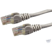 DYNAMIX 10M Cat6 UTP Patch Lead - Slimline Snagless Molding (Grey)