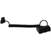 Core SWX Coiled Powertap (P-Tap) to Canon LP-E6 Type Dummy Battery Cable (48")