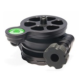 Acratech Leveling Base, with 3/8" Tripod Thread - Supports 25 lb (11.4 kg)