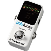 TC Electronic PolyTune 2 Mini Compact Polyphonic Guitar Tuner