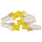 Platinum Tools Strain Reliefs for EZ-RJ45 CAT6 Connectors (50-Pack, Yellow)