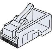 Platinum Tools CAT5e RJ45-8P8C Modular Connector (Clamshell Packaging, 25-Pieces)