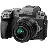 Panasonic Lumix DMC-G7 Mirrorless Micro Four Thirds Digital Camera with 14-42mm Lens (Silver Body)