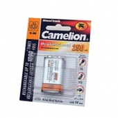 Camelion Rechargeable 250MAH 9V (1PK)