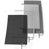 Matthews 149550 Open End Scrim - 24x36" - White 1/4 Stop Silk
