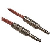 Hosa SKZ-600 Series 1/4" TS Male to 1/4" TS Male Speaker Cable (16 Gauge) - 3'