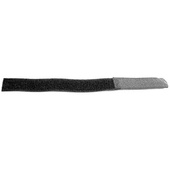 Hosa WTI-148 5 Piece Pack of 8" Hook & Loop Plain Black Cable Wraps