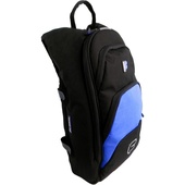 Fusion-Bags Premium Medium "Fuse-on" Backpack (Black/Blue)