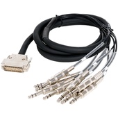 CYMATIC AUDIO uTrack24 DB25 to 8TRS Cable Set (6-Pack, 6.5')