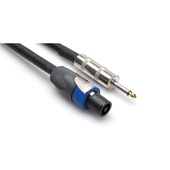 Hosa SKT-200 Series Speakon to 1/4" Male Phone Speaker Cable (12 Gauge) - 15'