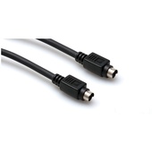 Hosa SVC-1100AU 4-pin Male to 4-pin Male S-Video Gold Cable - 100 ft