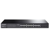 TP-Link T1600G-28PS JetStream 24-Port Gigabit Smart PoE+ Switch with 4 SFP Slots
